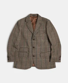 1950s Houndstooth Tweed Blazer