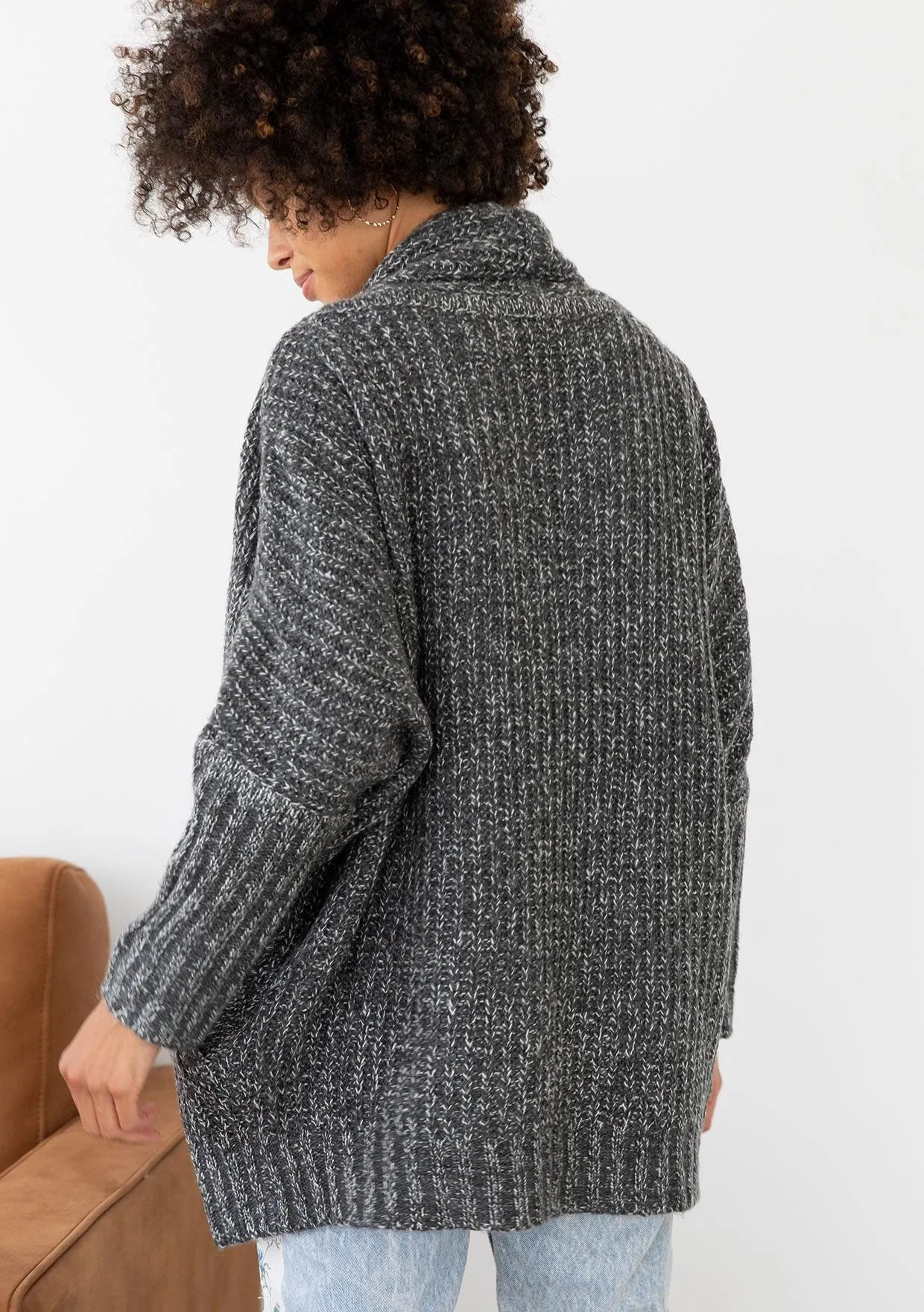 Beach Bonfire Cocoon Cardigan