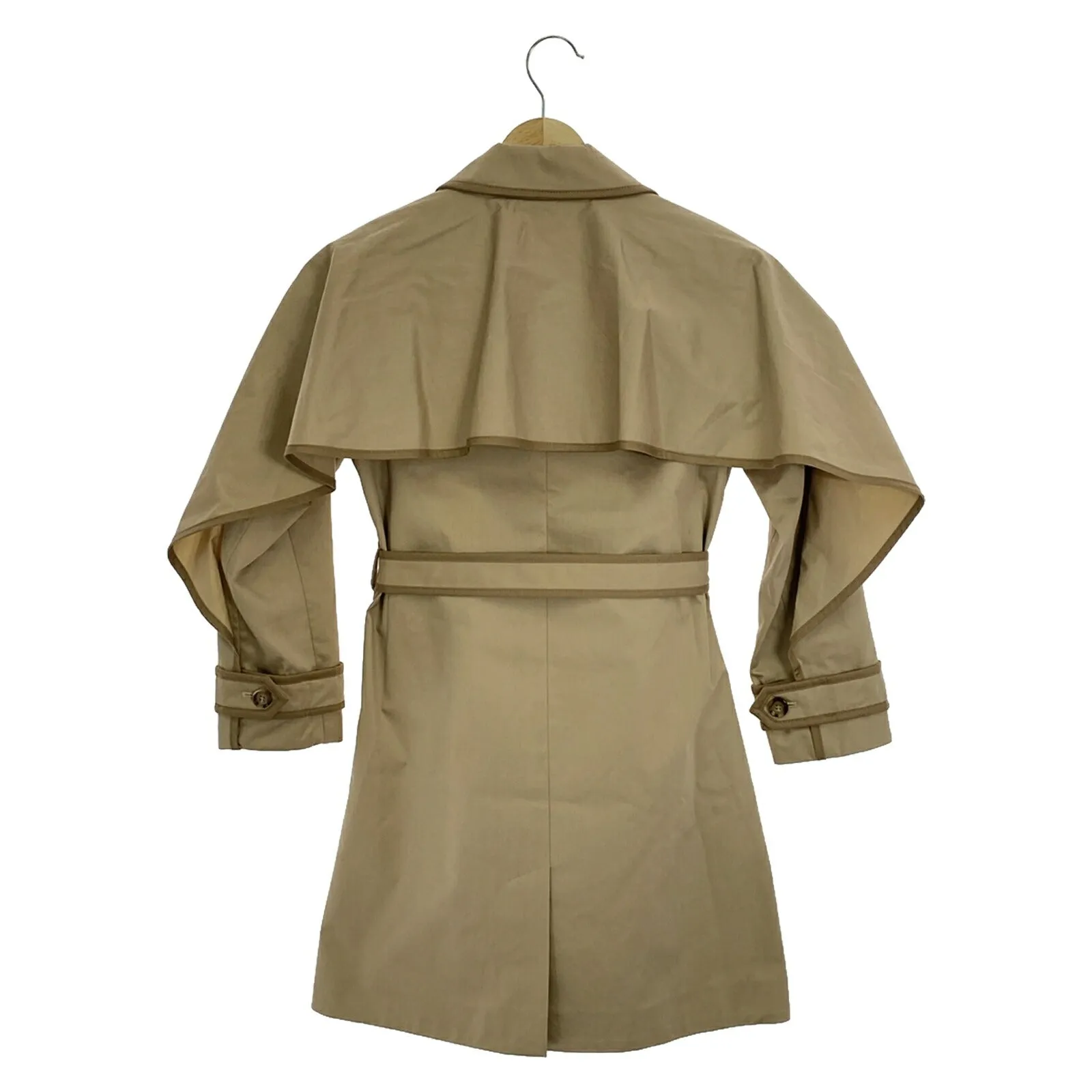 Burberry Cotton Trench Coat Beige Girls