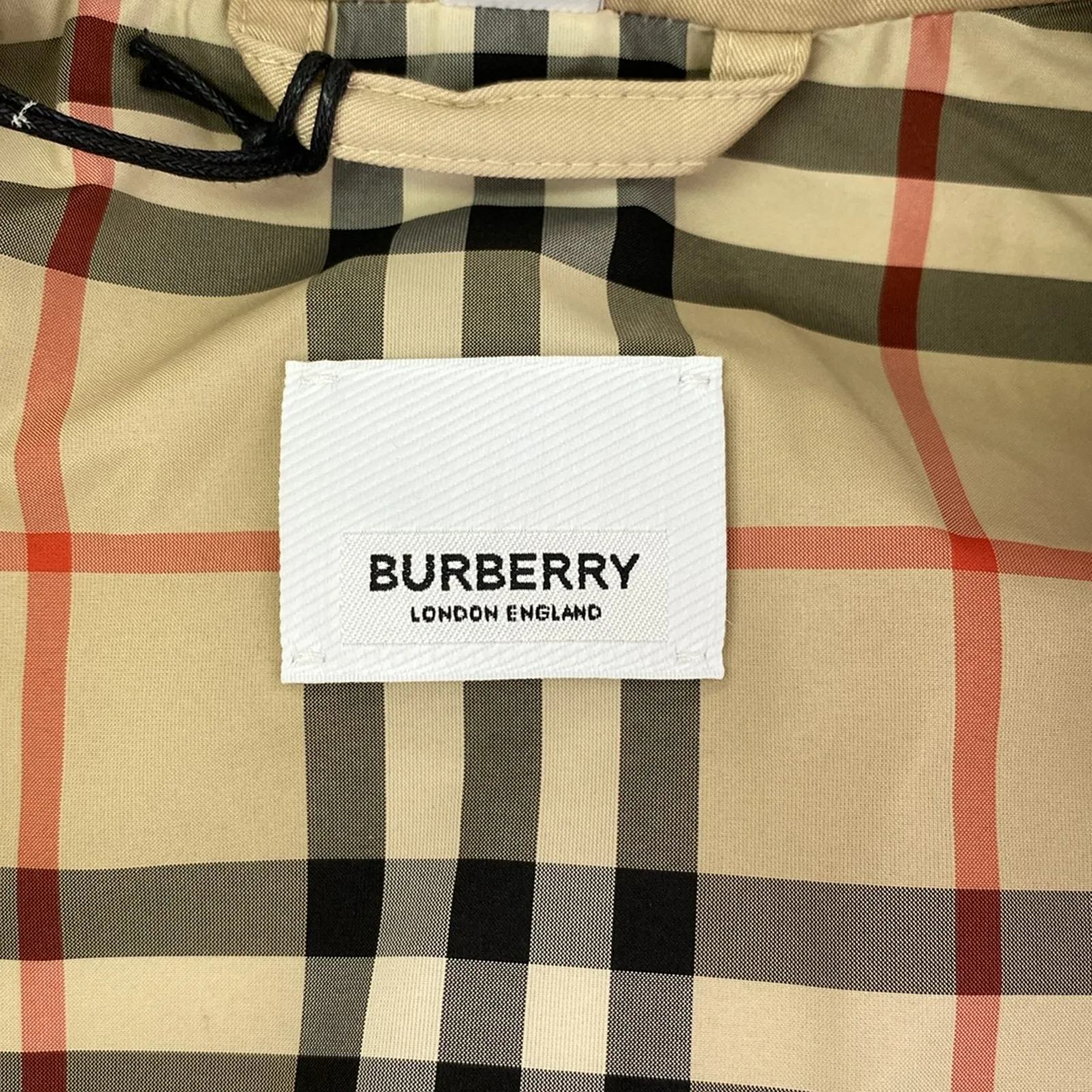 Burberry Cotton Trench Coat Beige Girls