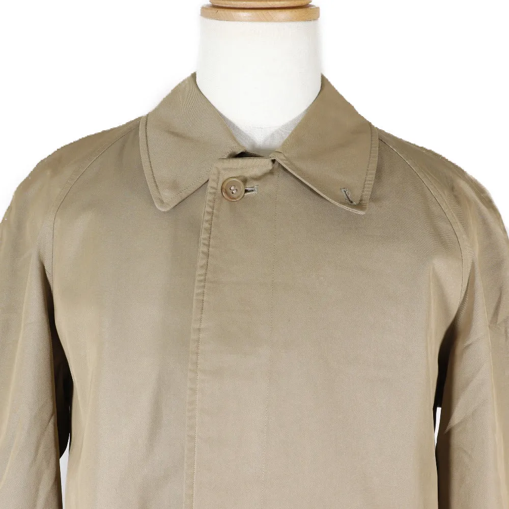 Burberry Cotton Trench Coat Beige