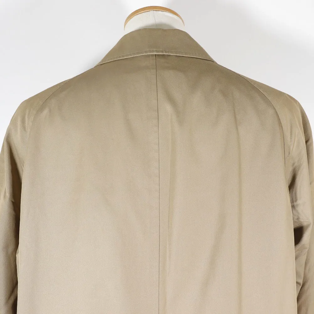 Burberry Cotton Trench Coat Beige