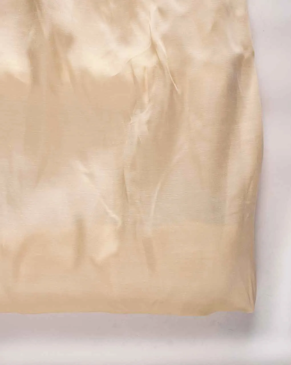 Creme Viscose Linen Satin Fabric 58" - 18.5 kg