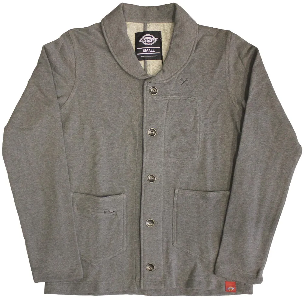 Dickies Flagstaff Shawl Collar Cardigan Dark Grey