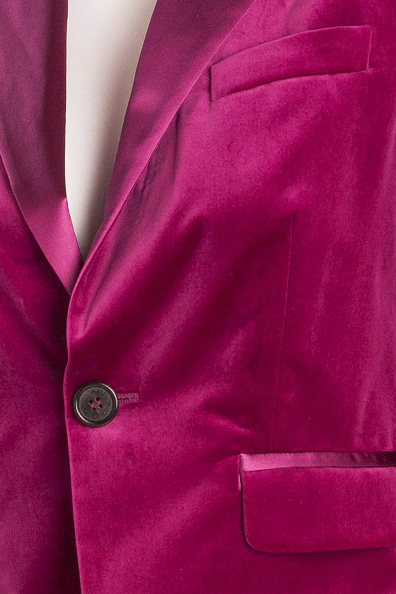 Dsquared2 - Editorial, Fuchsia Velvet Jacket - IT 44