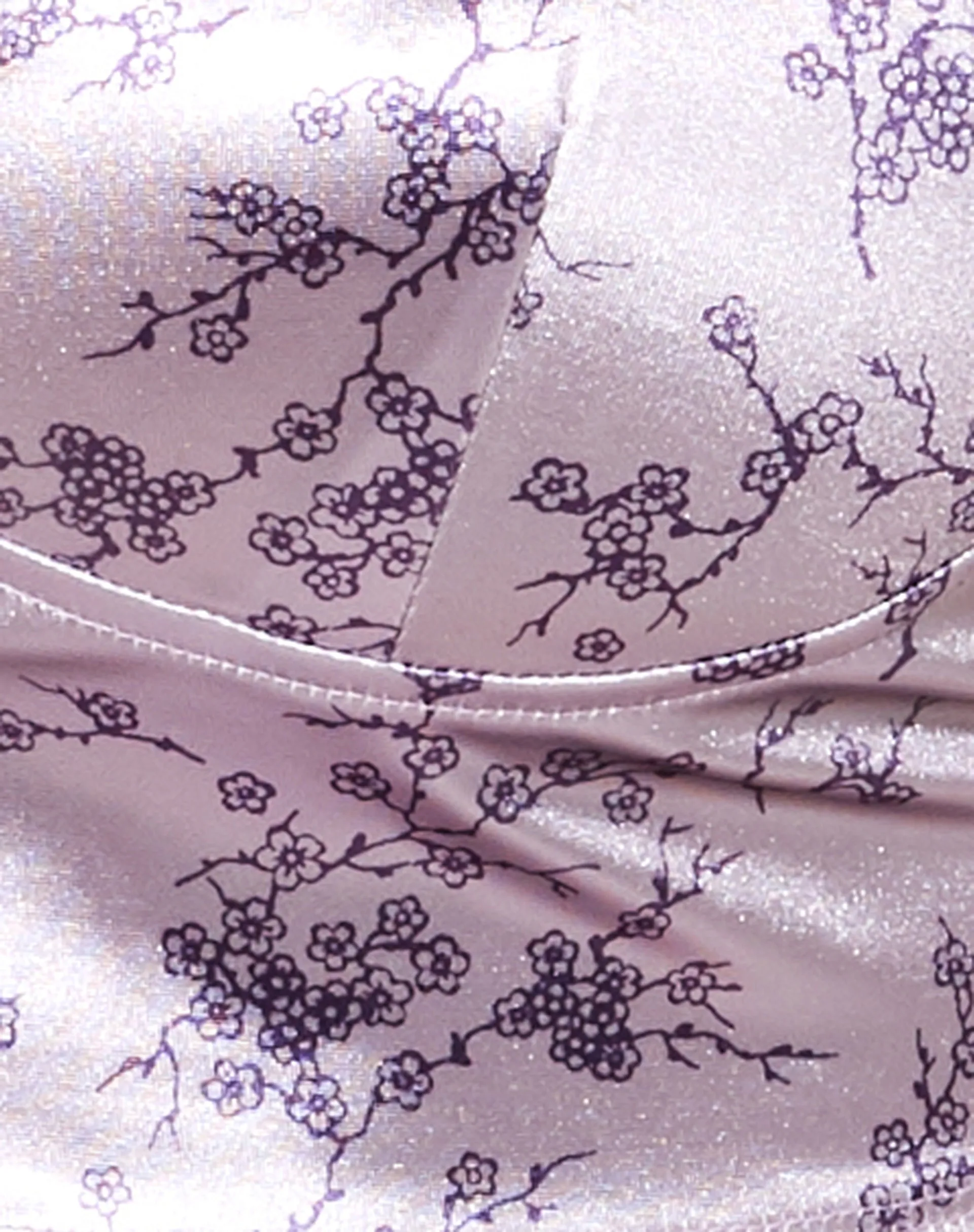 Dyla Crop Top in Sakura Blossom Lilac