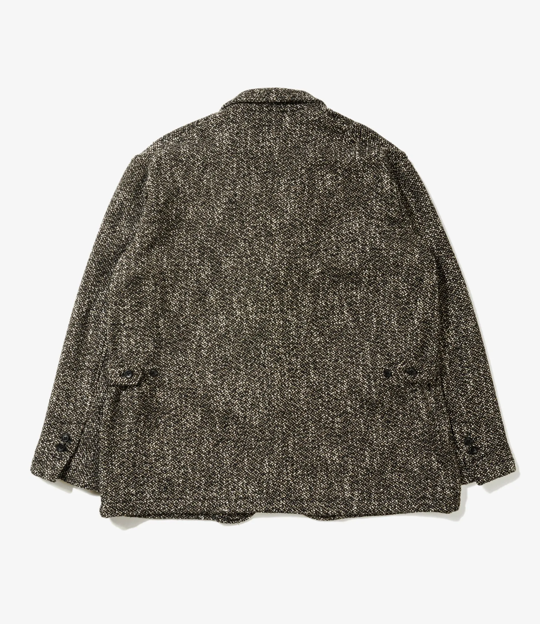 Engineered Garments Loiter Jacket - Brown/Black Wool Homespun