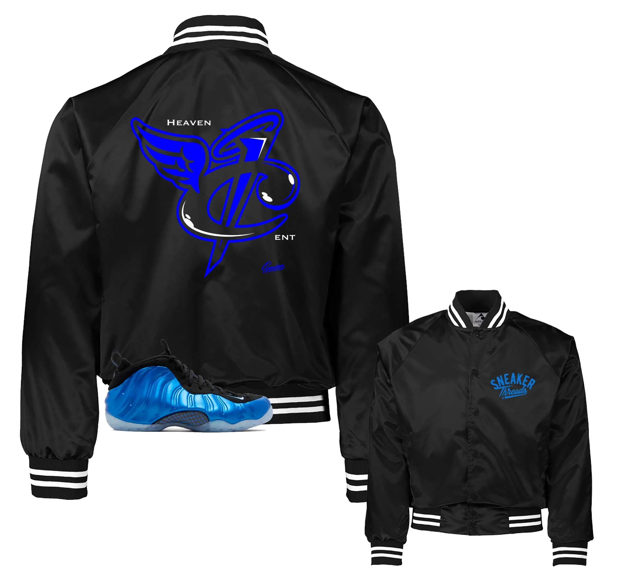 Foamposite Royal Heaven Cent Satin Jacket