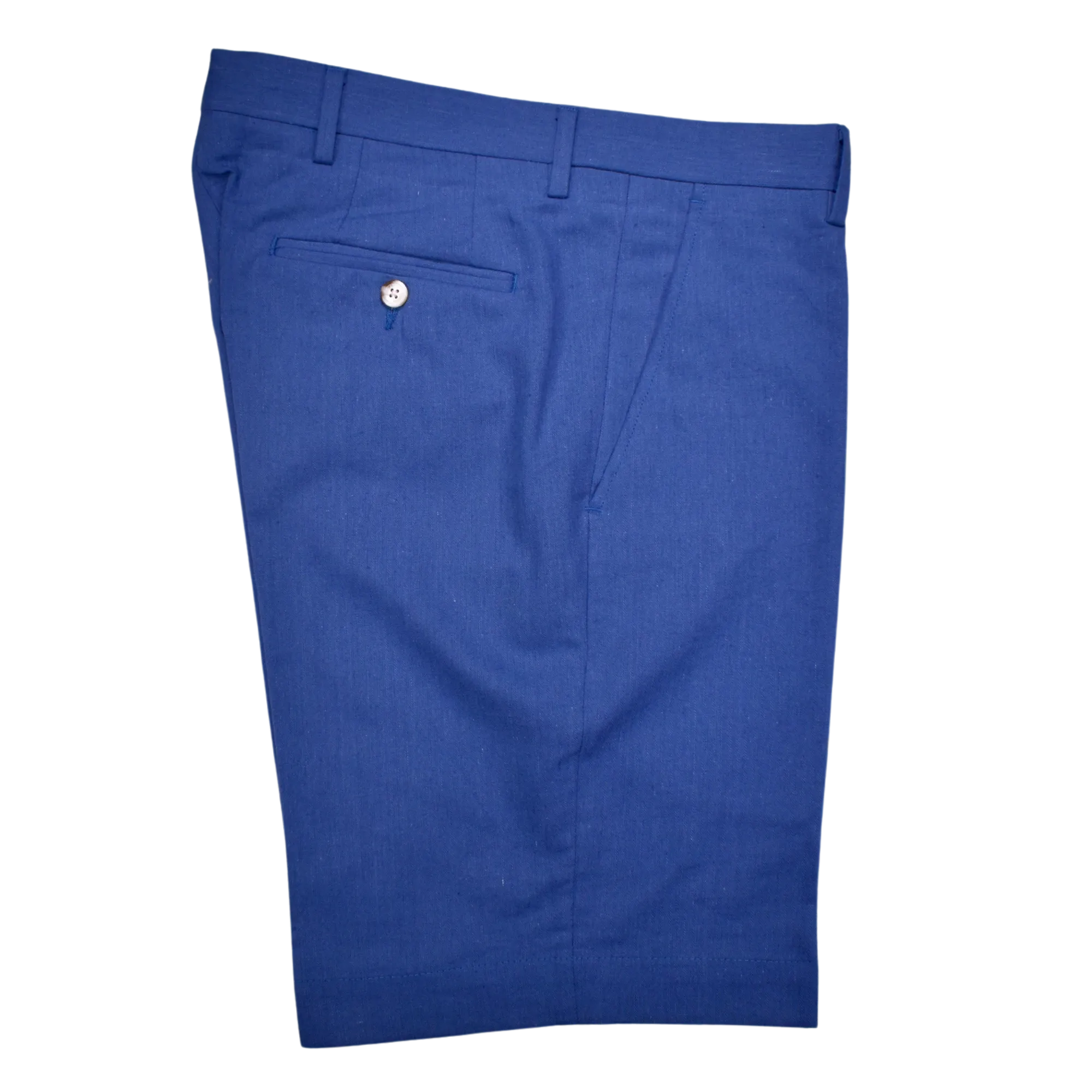 Linen Cotton Flat Front Short<br>Regular Rise