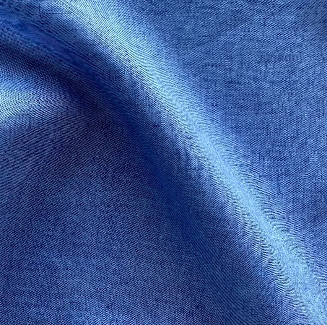 Mid-Weight Periwinkle & LavenderTwo-Tone Linen (Made in Poland)