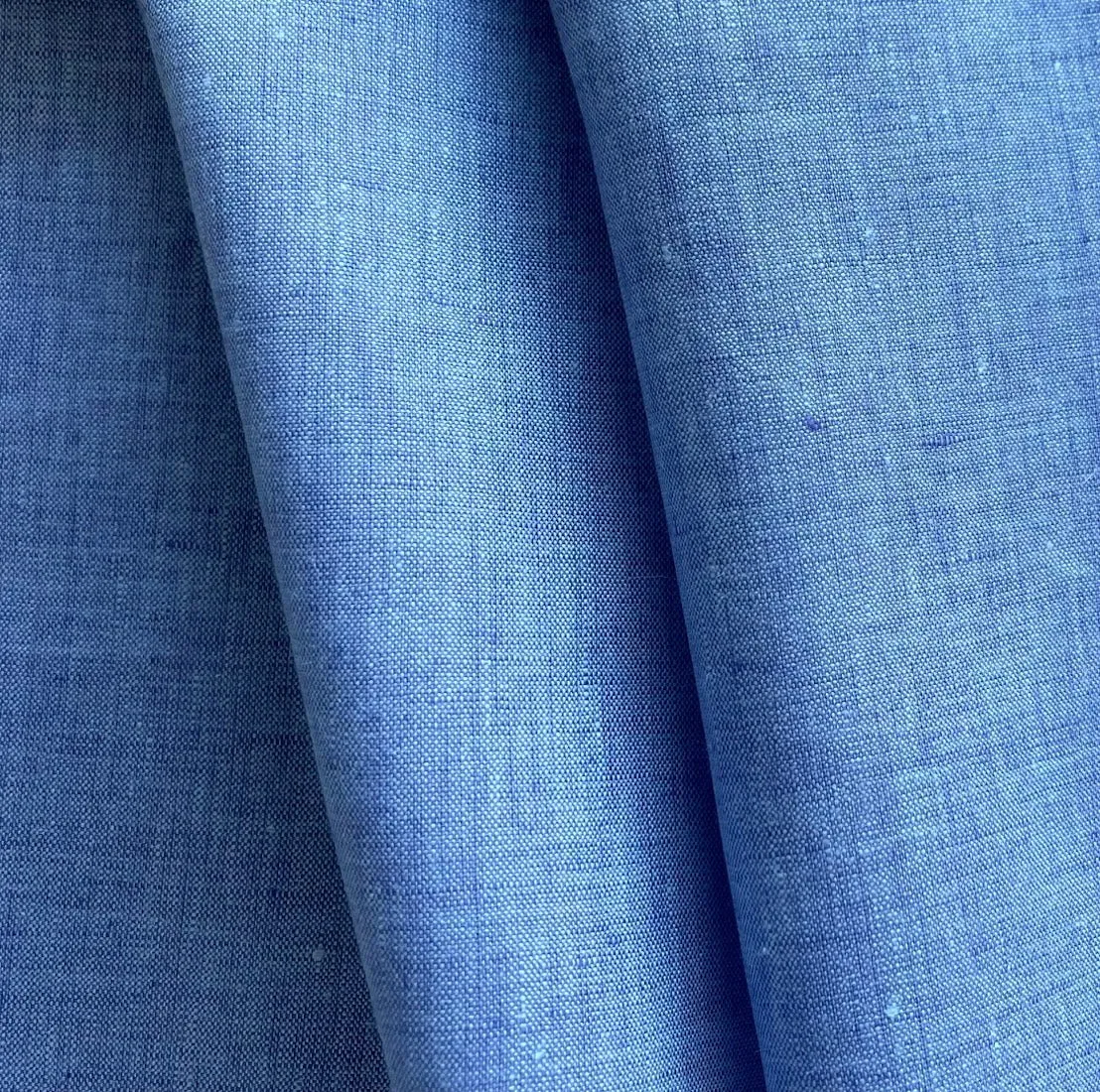 Mid-Weight Periwinkle & LavenderTwo-Tone Linen (Made in Poland)