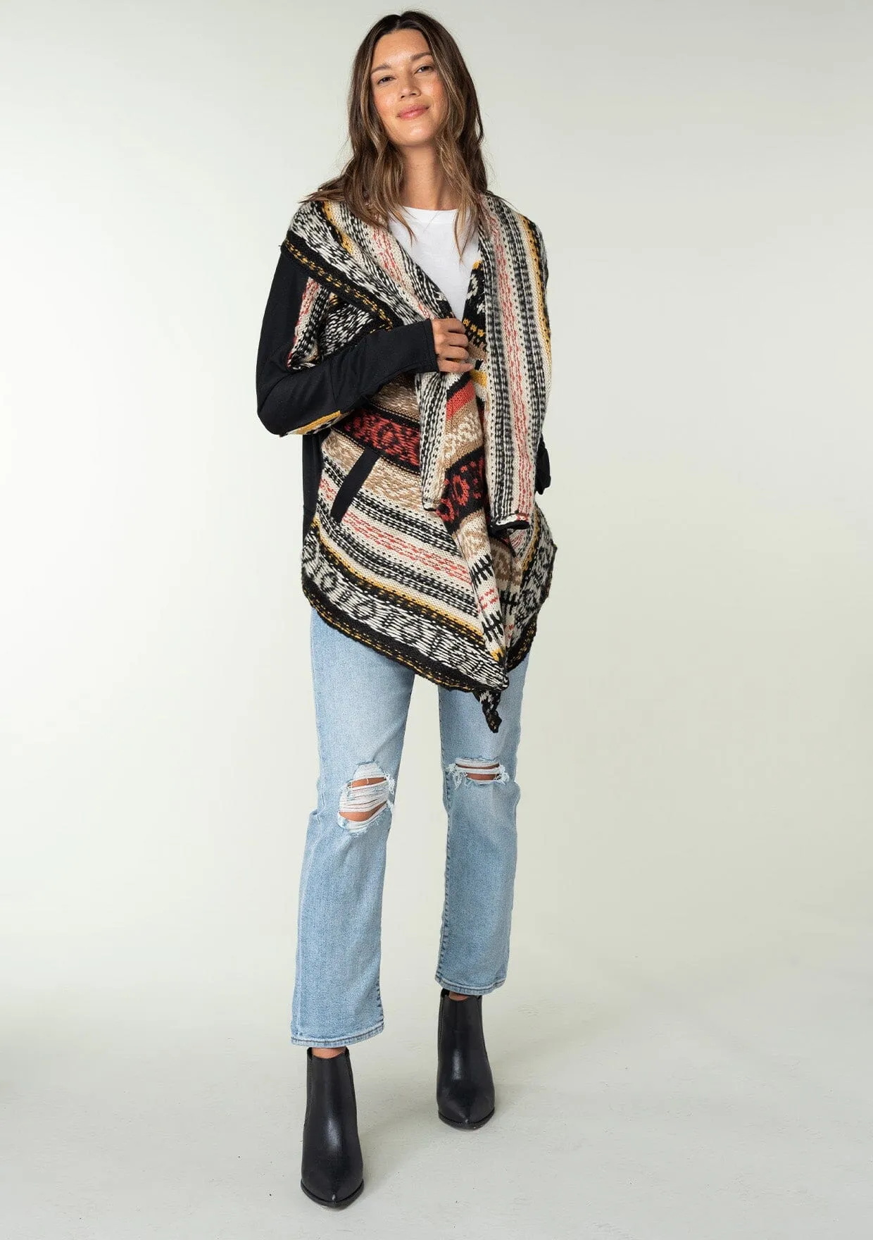 Old West Stripe Cardigan