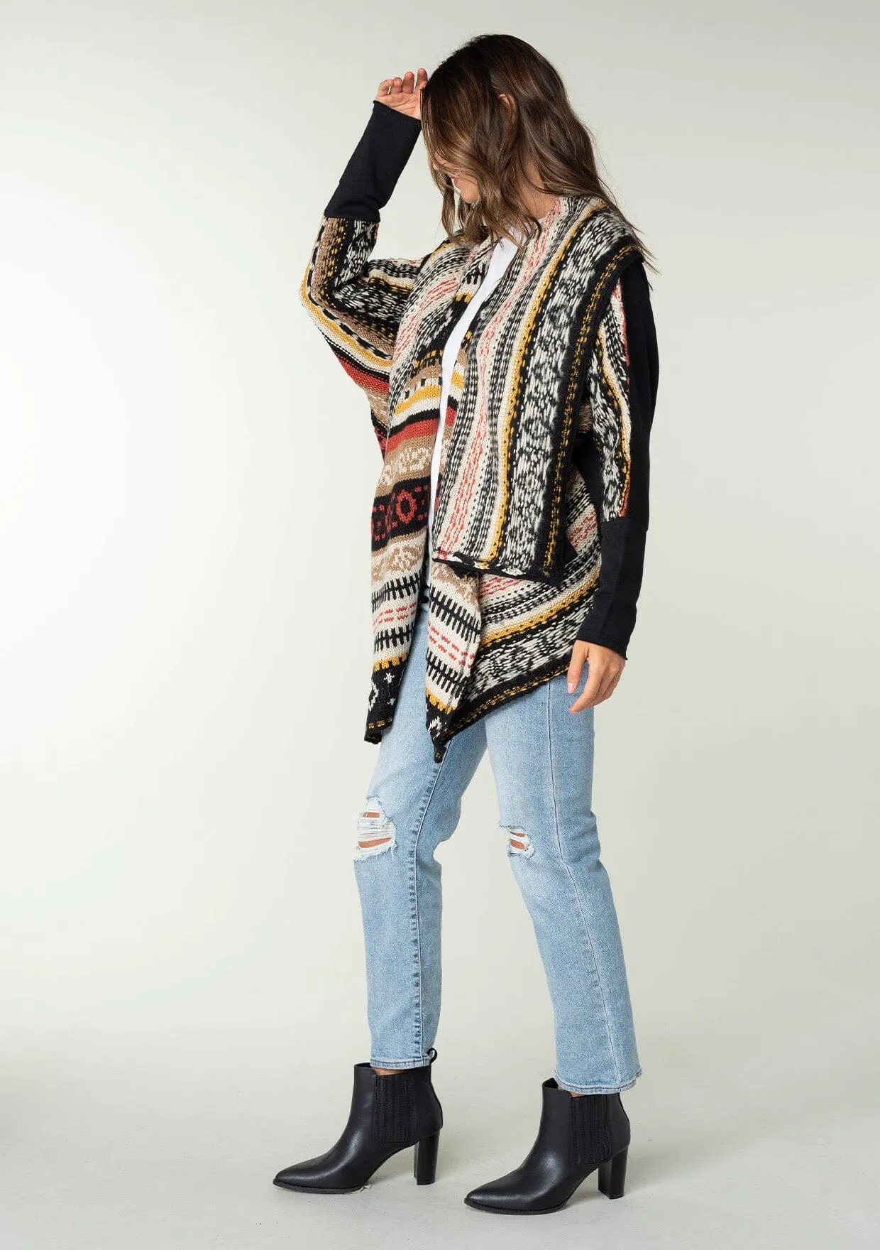 Old West Stripe Cardigan