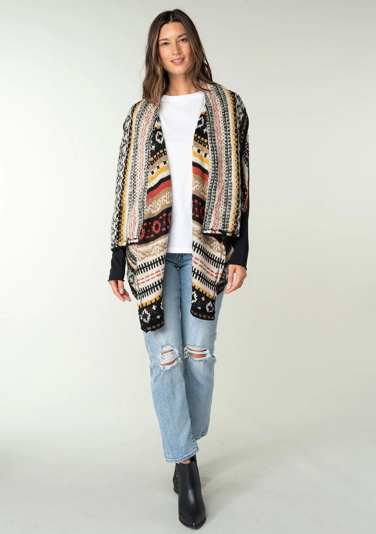 Old West Stripe Cardigan