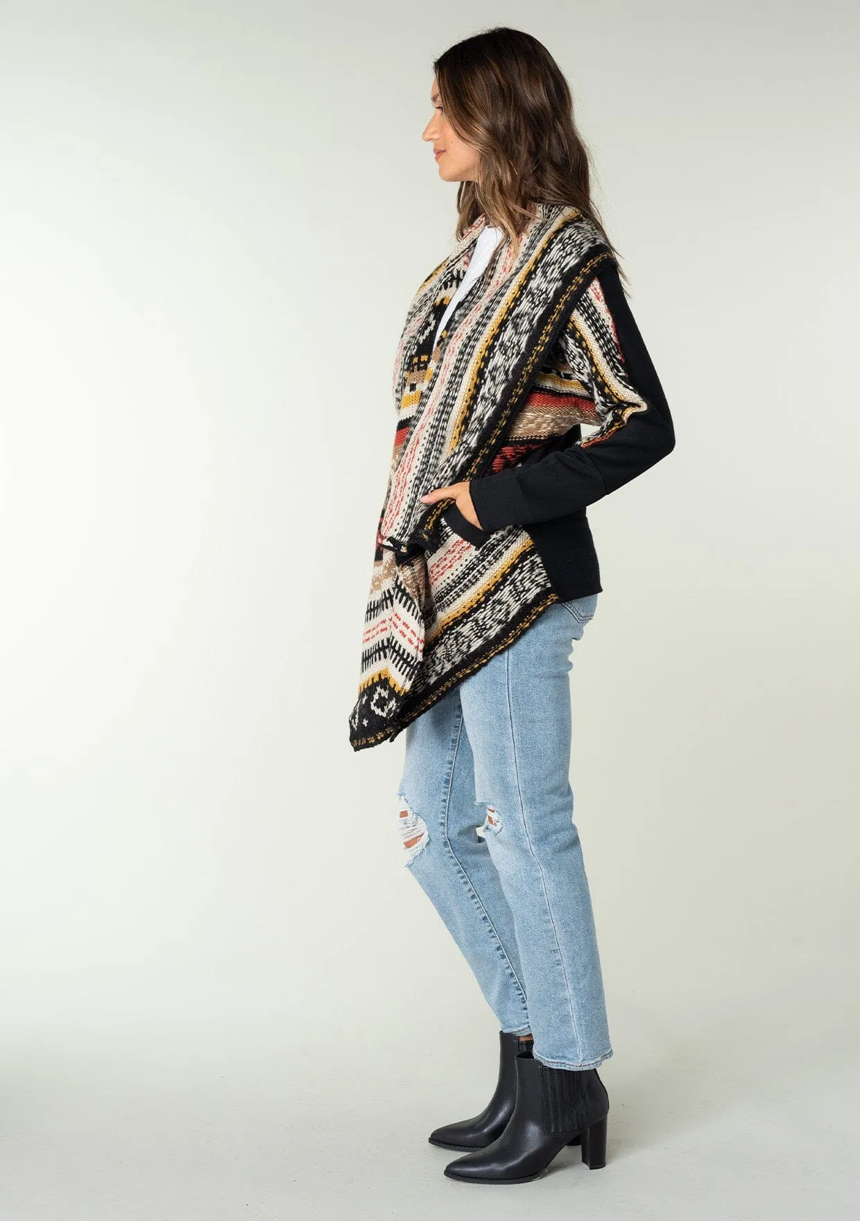 Old West Stripe Cardigan