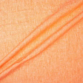 Orange Two-Tone Handkerchief Linen