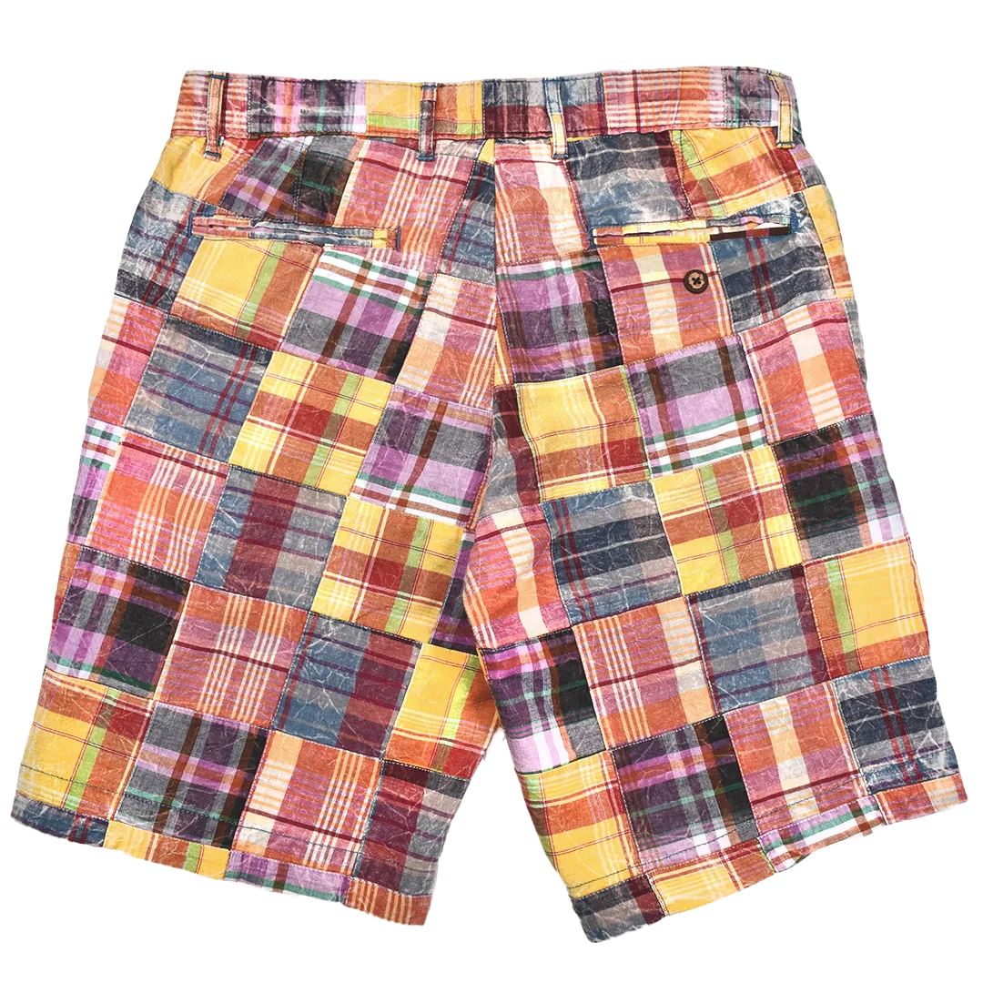 Patch Madras Short Auburn