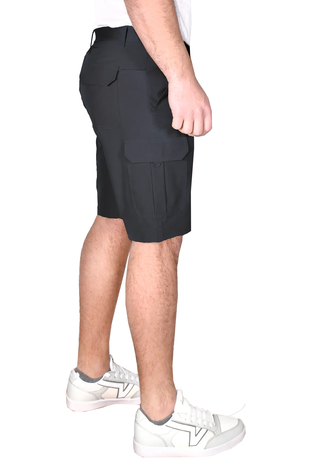 Performance Belted Cargo Short, Charcoal