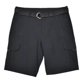 Performance Belted Cargo Short, Charcoal