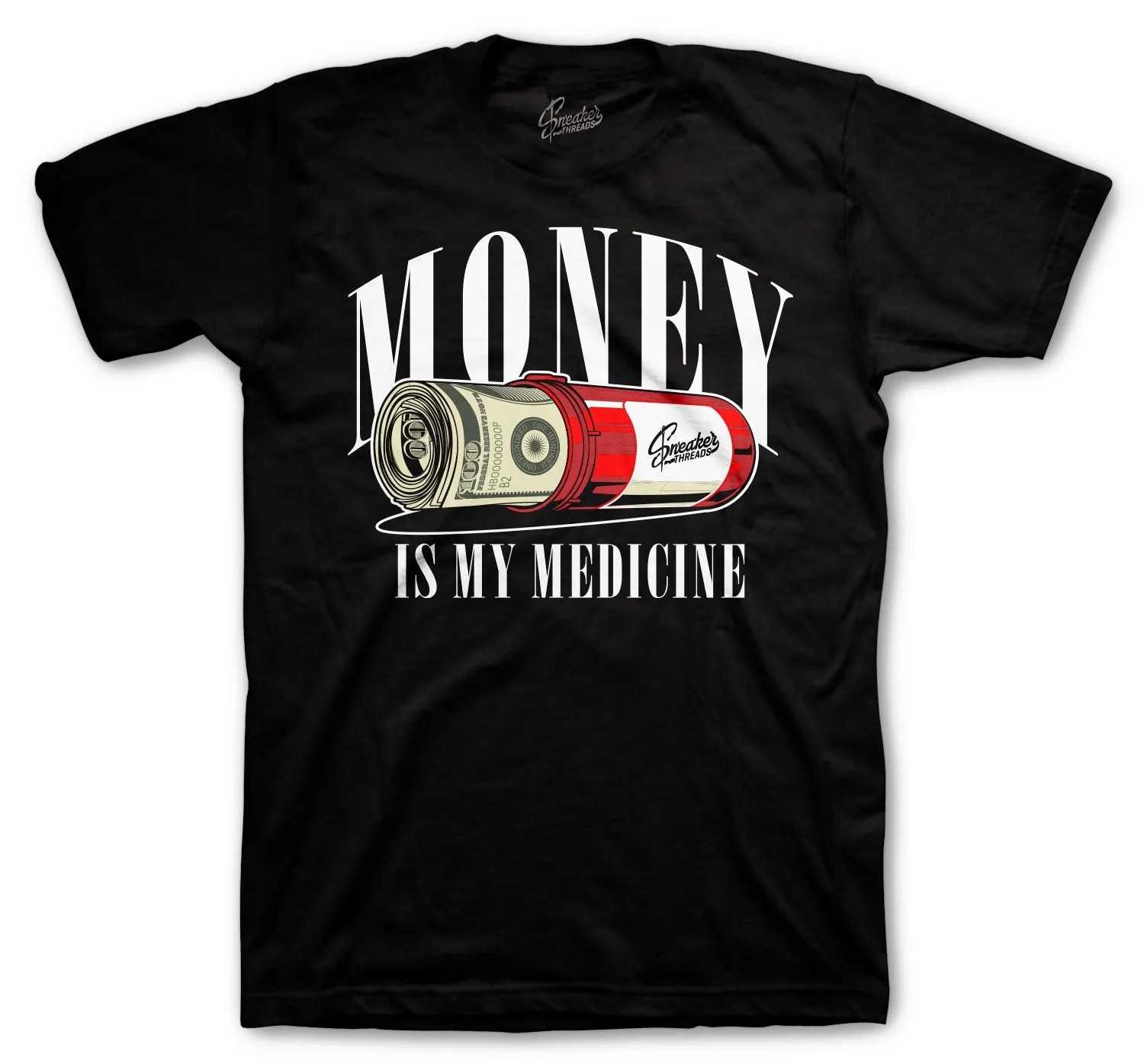 Retro 1 Bred Patent Medicine Shirt