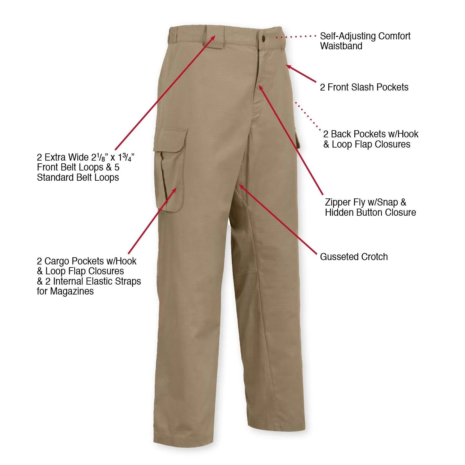 Rothco Tactical 10-8 Lightweight Field Pants