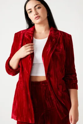 Steve Madden Velvet Imaan Blazer