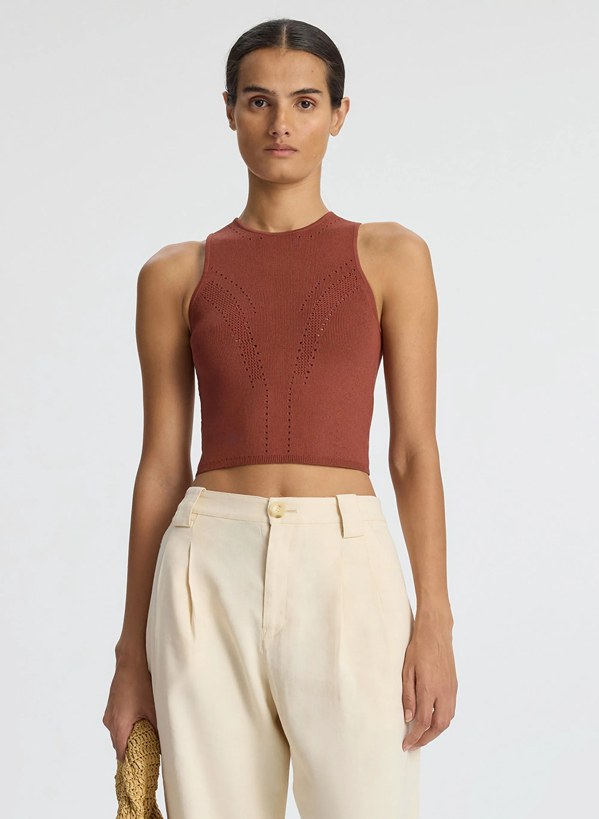 Tara Compact Knit Top