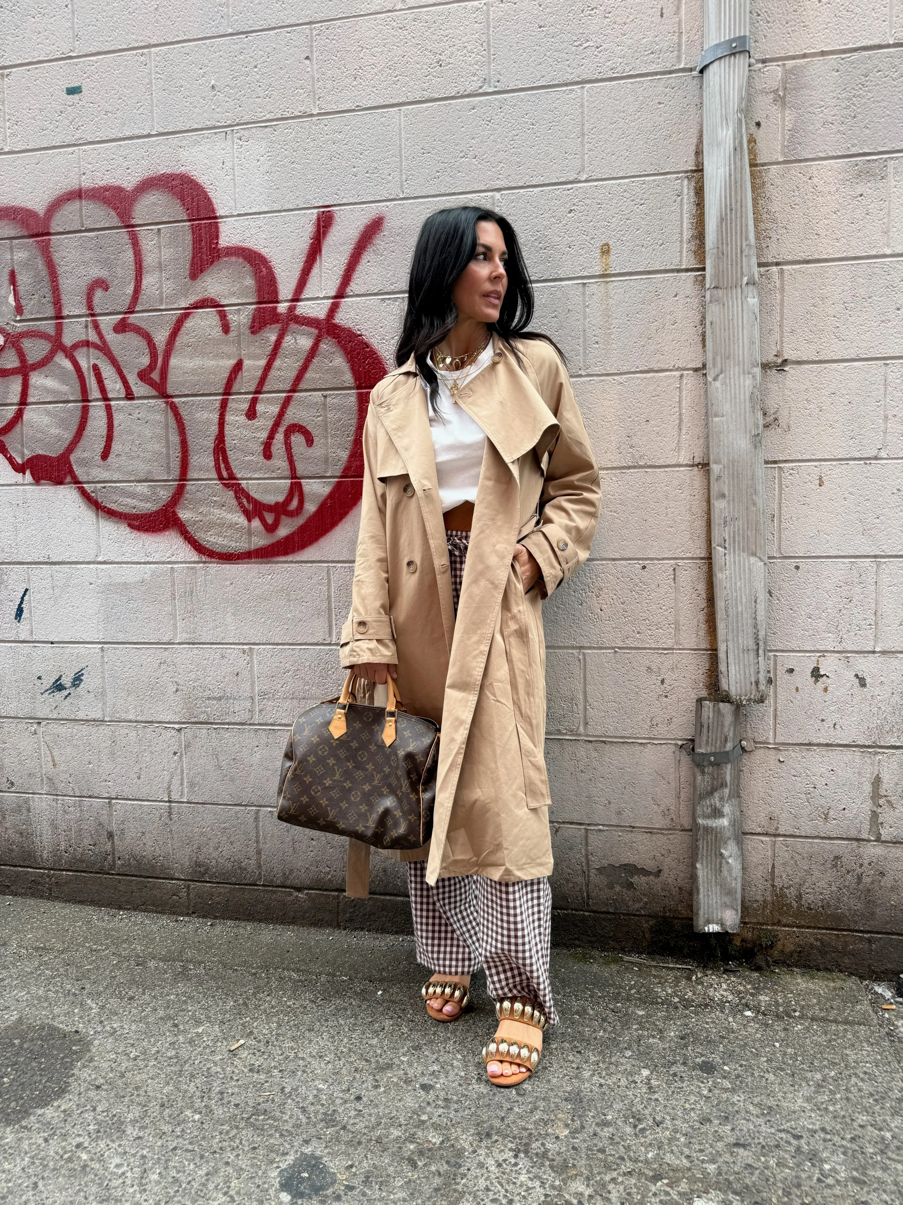 TRENCH COAT IN KHAKI