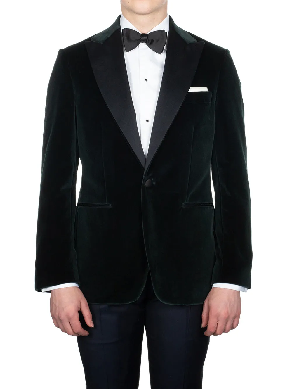 Velvet Jacket Green